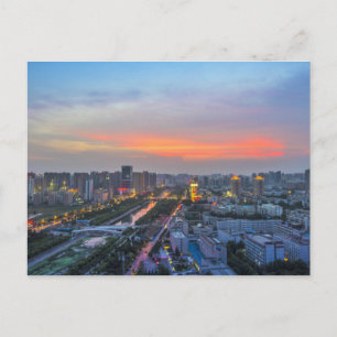 Zhengzhou, China Postkarte