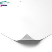 Zhengzhou China Skyline Poster (Ecke)