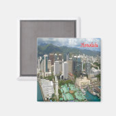 zHI003 HONOLULU, HAWAII, Ozeanien, Kühlschrank Magnet (Vorderseite/Rückseite)