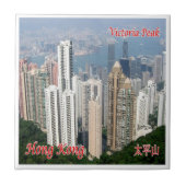 zHK014 VICTORIA PEAK Hong Kong, Asien, Fliese (Vorderseite)