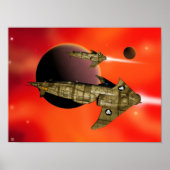 Zhodani Trader Ship Poster 'Distant Shoes 1' (Vorne)