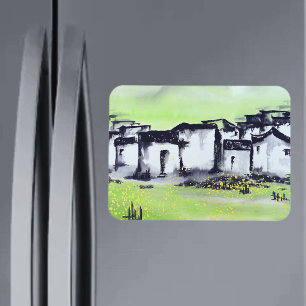 Zhongguo Cun - Chinesisches Dorf Magnet
