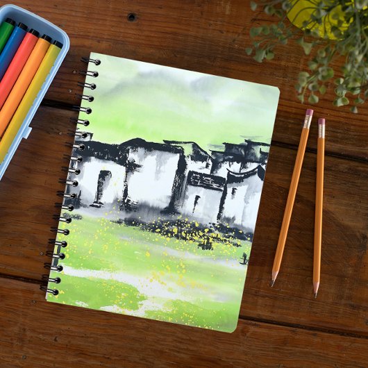 Zhongguo Cun - Chinesisches Dorf Notizblock