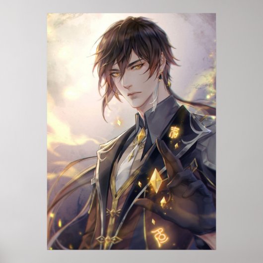 Zhongli Genshin Poster (Vorne)