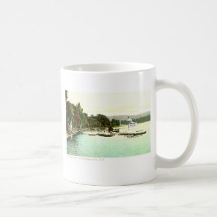 ZHR0031 1905 Vintager Bemus Punkt, Chautaqua See, Kaffeetasse