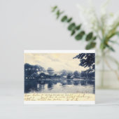 ZHR0039 1907 Vintag Washington Park, Albany Postkarte (Stehend Vorderseite)