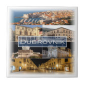 zHR003 DUBROVNIK, Kroatien, Fliese (Vorderseite)