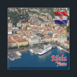 zHR006 RIJEKA, Kroatien, Kühlschrank Magnet<br><div class="desc">Hier finden Sie das Andenken Ihres Urlaubs. (zHR006 RIJEKA,  Kühlschrankmagnet Kroatien). Erleben Sie Freunde und Verwandte mit den einzigartigen Souvenirs von Ihrer großartigen Reise. Probier uns! #LeoPepeDesign - Europa hungrig,  leopepedesign,  Reise Foto Tourismus,  Geschenk Souvenir Gadget Kühlschrankmagnet.</div>