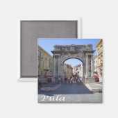 zHR007 PULA, Kroatien, Kühlschrank Magnet (Vorderseite/Rückseite)