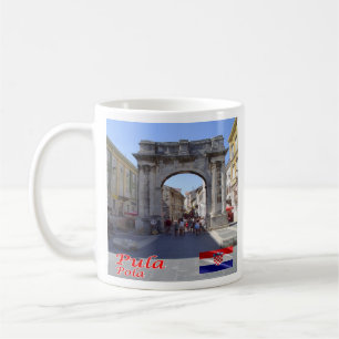 zHR008 PULA, Kroatien, Kaffeetasse