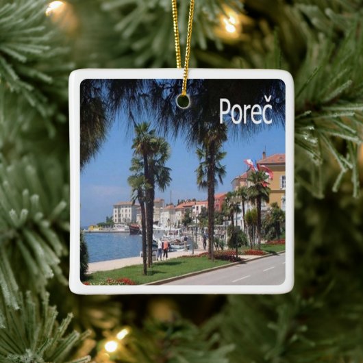 zHR009 POREC, Kroatien, Keramikornament (Baum)