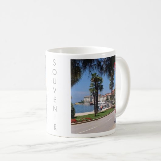 zHR010 POREC, Kroatien, Kaffeetasse (VorderseiteRechts)