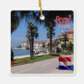 zHR010 POREC, Kroatien, Keramikornament (Vorderseite)