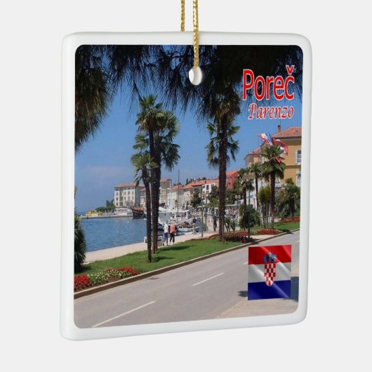 zHR010 POREC, Kroatien, Kühlschrank Keramikornament (Rechts)