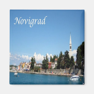 zHR012 NOVIGRAD - Kroatien - Kühlschrank Magnet