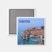 zHR017 DUBROVNIK, Kroatien, Kühlschrank Magnet (Vorderseite/Rückseite)