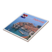 zHR018 DUBROVNIK, Kroatien, Fliese (Seite)