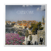 zHR019 DUBROVNIK, Croatia, Fliese (Vorderseite)