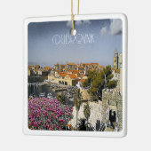 zHR019 DUBROVNIK, Kroatien, Keramikornament (Links)