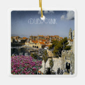 zHR019 DUBROVNIK, Kroatien, Keramikornament (Vorderseite)