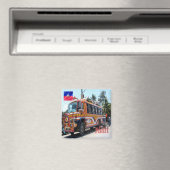 zHT005 HAITI, Stich Öffentlicher Verkehr,Kühlschra Magnet (In Situ (Geschirrspüler))