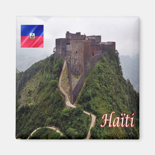 zHT007 HAITI, Citadelle Laferrière, Kühlschrank Magnet (Vorne)