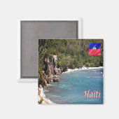 zHT008 HAITI, Cormier Plage, Amerika, Kühlschrank Magnet (Vorderseite/Rückseite)