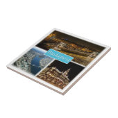 zHU003 BUDAPEST Ungarn, Fliese (Seite)