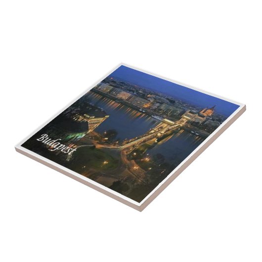 zHU008 BUDAPEST, Ungarn, Budapest, Fliese (Seite)