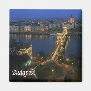 zHU008 BUDAPEST - Ungarn - Budapest - Kühlschrank Magnet