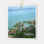 zHU009 BALATON, Ungarn, Europa, Keramikornament (Links)