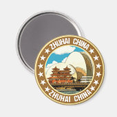Zhuhai Magnet (Vorderseite/Rückseite)