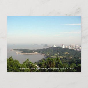 Zhuhai, Pearl River Delta, Provinz Guangdong, Chin Postkarte