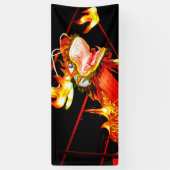 Zhulong Feuerdrache  Banner (Vertikal)