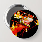 Zhulong Feuerdrache Button (Vorne & Hinten)