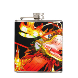 Zhulong Feuerdrache Flachmann