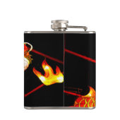 Zhulong Feuerdrache  Flachmann (Rückseite)
