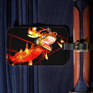 Zhulong Feuerdrache Gepäckanhänger