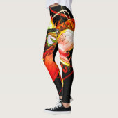 Zhulong-Feuerdrache Leggings (Links)
