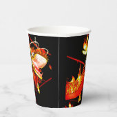 Zhulong-Feuerdrache Pappbecher (Rechts)