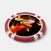 Zhulong-Feuerdrache Pokerchips (Einzeln)