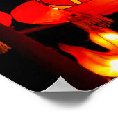 Zhulong-Feuerdrache Poster (Ecke)