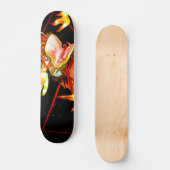 Zhulong Feuerdrache Skateboard (Vorderseite)