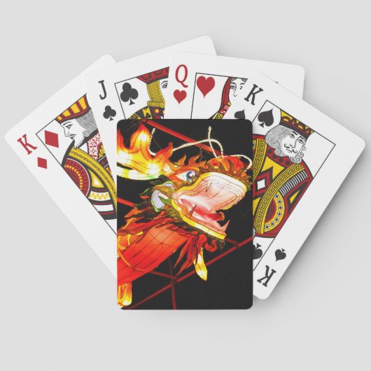Zhulong Feuerdrache  Spielkarten (Rückseite)
