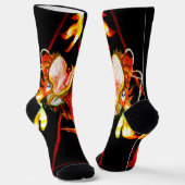 Zhulong-Feuerdrachensocken Socken (Gewinkelt)