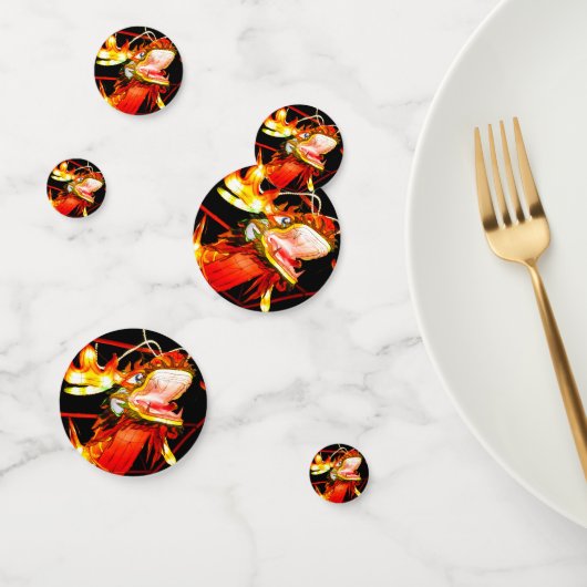 Zhulong Fire Dragon Konfetti (Gruppe)