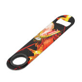 Zhulong Fire Dragon  Speed Flaschenöffner (Vorderseite Schrägansicht)