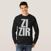 Zi Zir Big Obvious Nonbinary Pronouns T-Shirt (Vorne ganz)