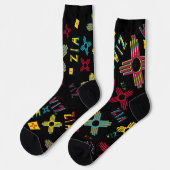 Zia Collage Socks Socken (Linkes Detail)