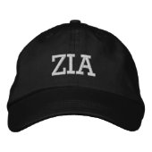 Zia embroidered Cap for Italian Aunt Bestickte Baseballkappe (Vorderseite)